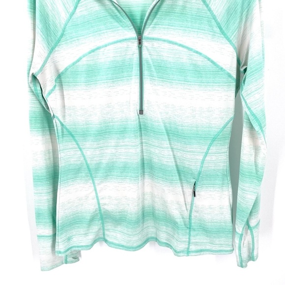 ATHLETA Running Wild Half Zip 2.0 Stride Long Sleeve Athletic Workout Top - Picture 4 of 7